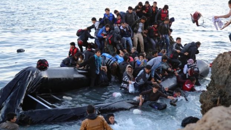 Ψαράδες της Λέσβου έσωσαν 41 πρόσφυγες που ναυάγησαν