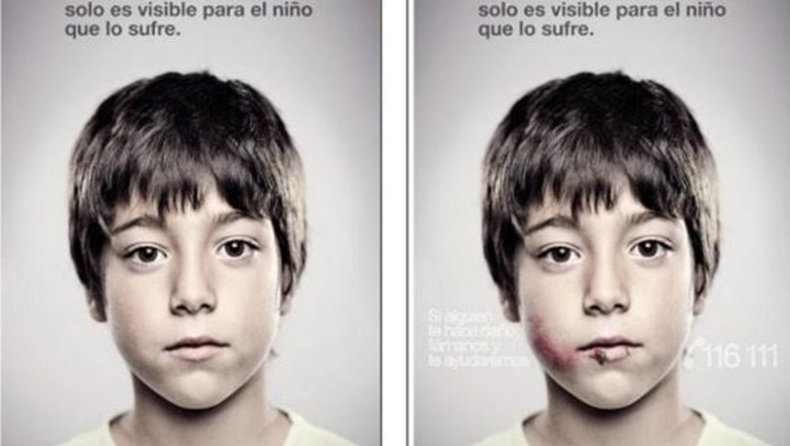 Διαφήμιση κατά της κακοποίησης των παιδιών (vid)
