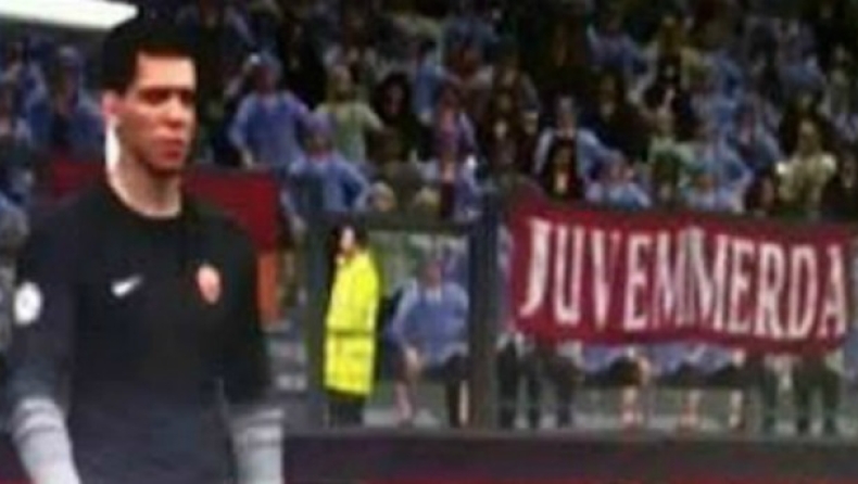 Fake το 'Juve merda' στο PRO