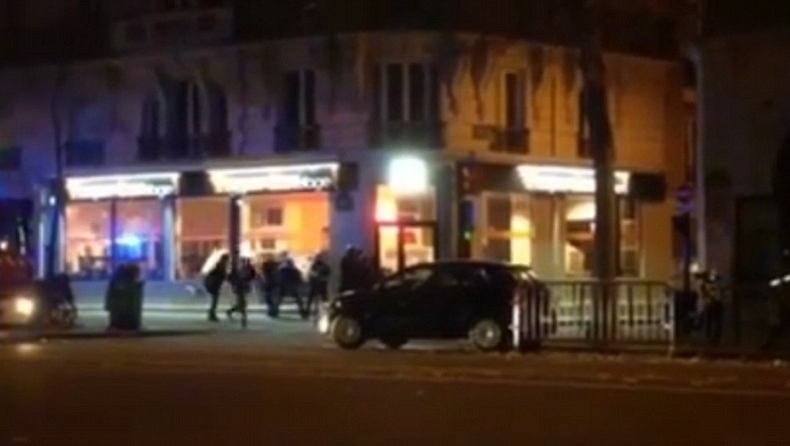 Ανταλλαγή πυροβολισμών έξω από το Bataclan (vid)