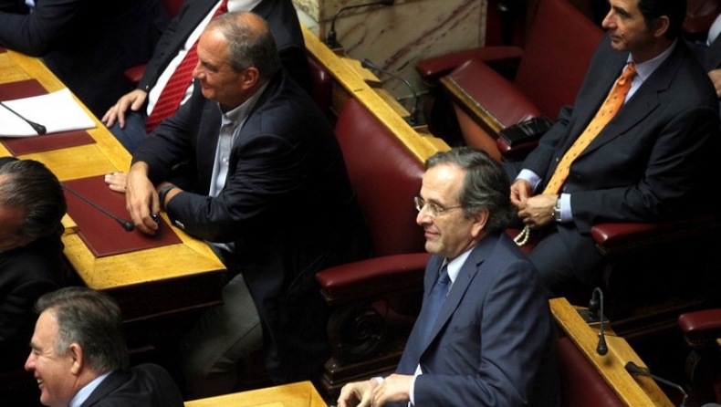 Τι λένε Καραμανλής και Σαμαράς για τον γαλάζιο εμφύλιο