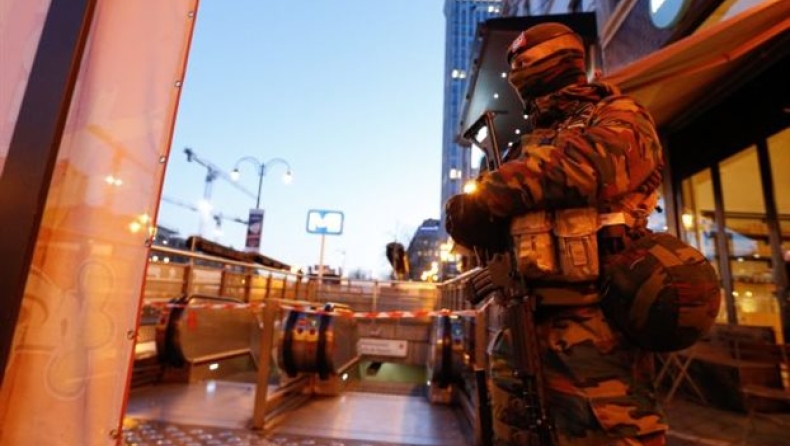 Τρίτη ημέρα σε κατάσταση ύψιστου συναγερμού οι Βρυξέλλες