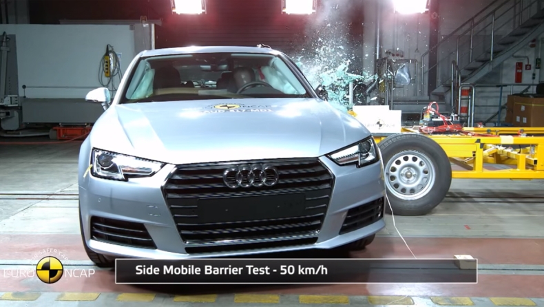 Πεντάστερο το Audi A4 (video)