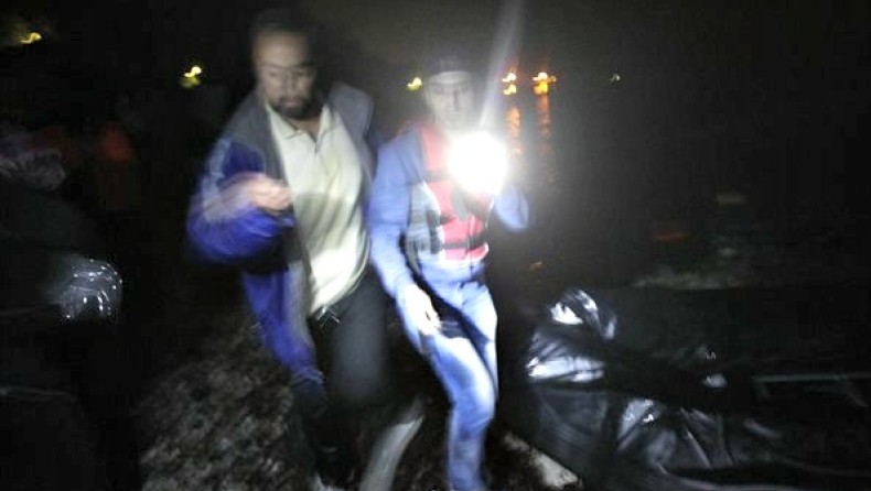 The bodies of three refugees recovered near Kastellorizo