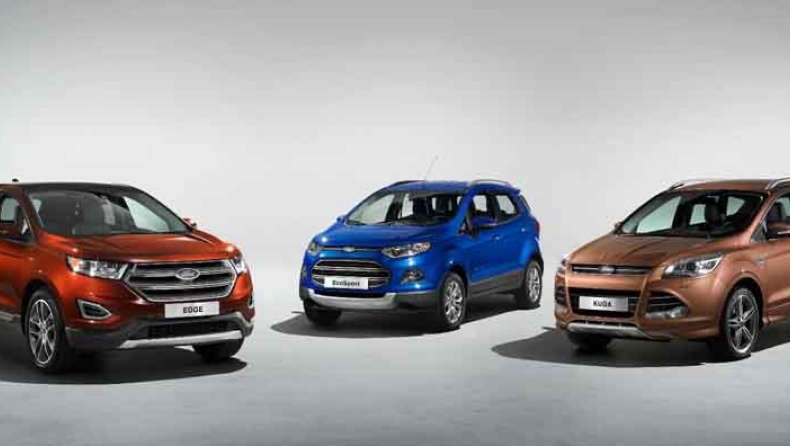 Μπαράζ νέων SUV από τη Ford