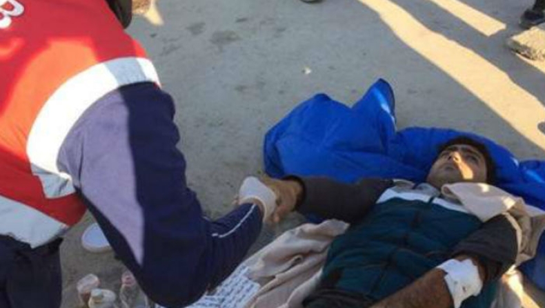 Ειδομένη: Εδειραν μετανάστες που δεν ήθελαν να μπουν στο λεωφορείο (pics)
