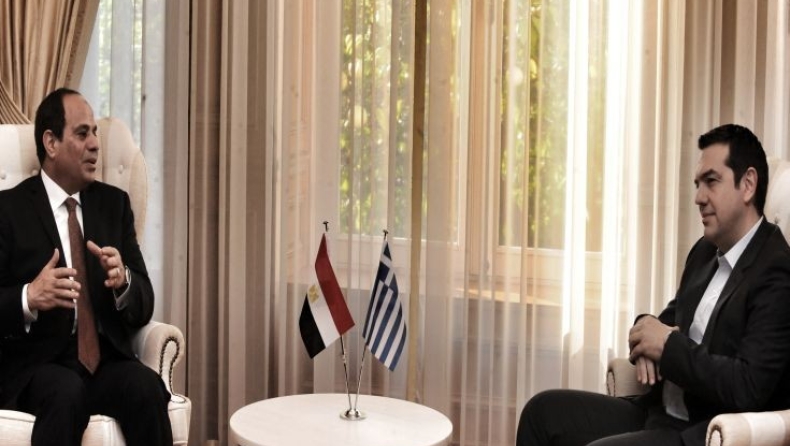 Αλ Σίσι: Έχω μεγάλη εκτίμηση στο πρόσωπο του Αλέξη Τσίπρα