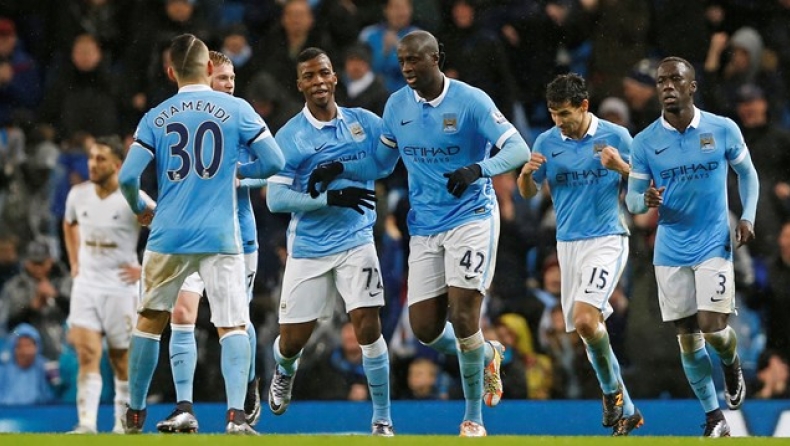 Μάντσεστερ Σίτι - Σουόνσι 2-1