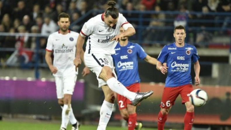 Καέν - Παρί Σεν Ζερμέν 0-3