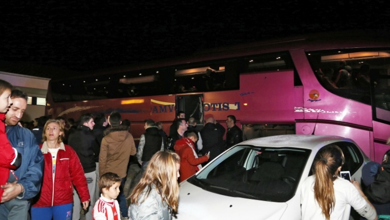 Στα Γιάννινα ο Ολυμπιακός (pics)