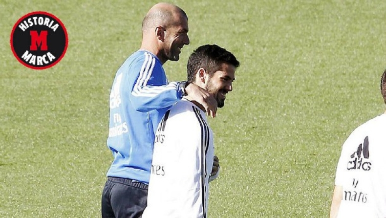 Ο Ζιντάν κρατάει τον Ίσκο στην Ρεάλ Μαδρίτης