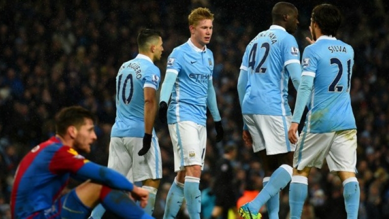 Μάντσεστερ Σίτι - Κρίσταλ Πάλας 4-0