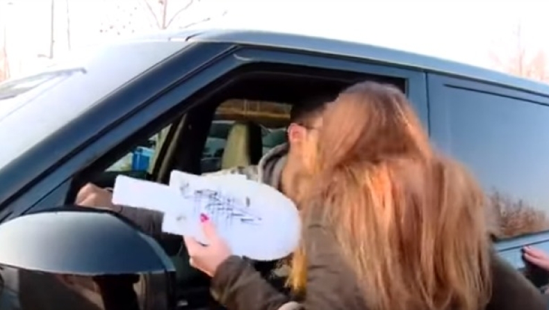 Φιλί στον Κριστιάνο (vid)