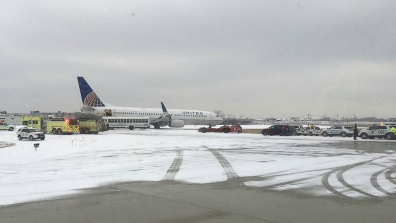 «Πάγωσαν» όλες οι πτήσεις της United Airlines στην Ουάσινγκτον