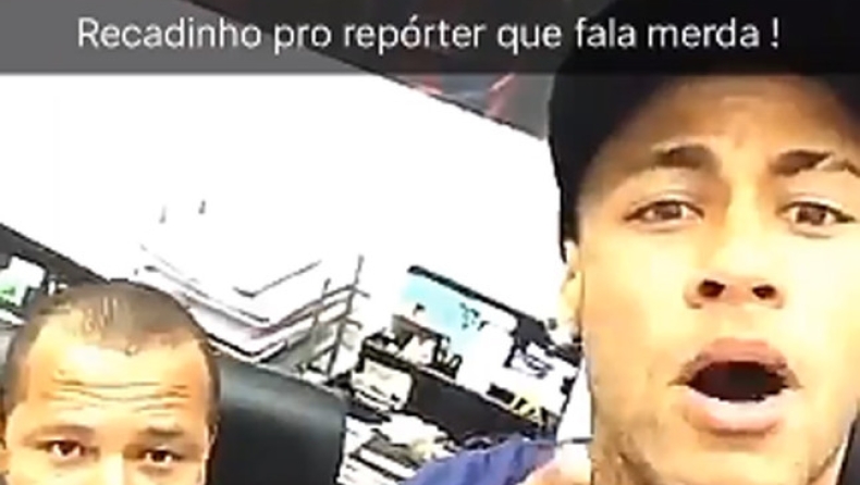 Νεϊμάρ σε δημοσιογράφο: «Λες μαλ*$%^, είσαι χαζός»!