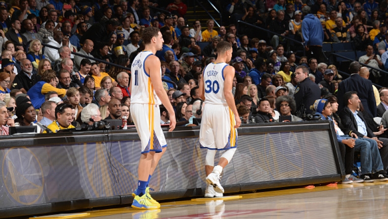 Οι Splash Brothers έβαλαν μαζί 60 πόντους! (vid)