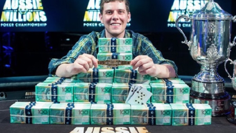 Ο Καναδός Ari Engel στην κορυφή του Aussie Millions