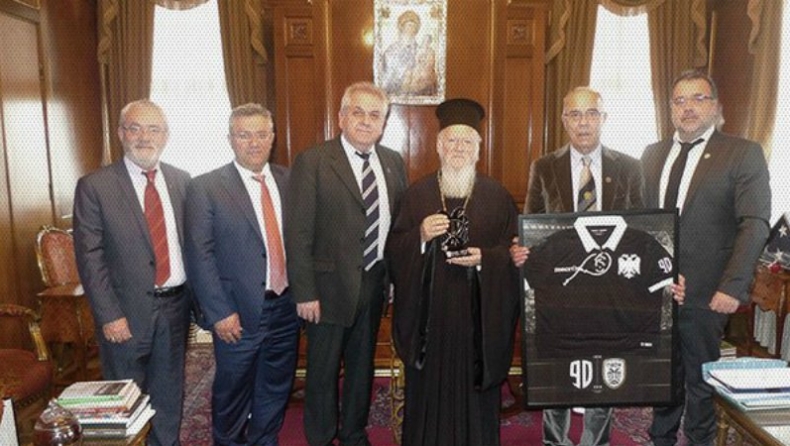 ΠΑΟΚ: Επίσκεψη στο Πατριαρχείο