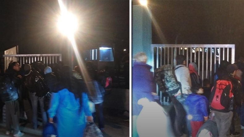 Χαμός τους μετανάστες στο Σχιστό: Τους πάνε με πούλμαν και φεύγουν με ταξί! (pics)
