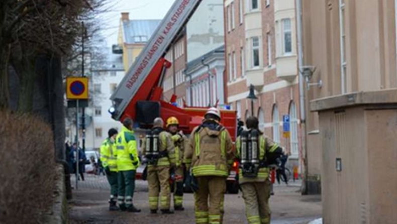Σφοδρή έκρηξη σε σχολείο στη Σουηδία (pics)