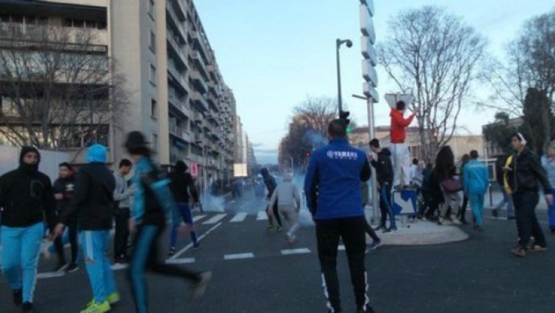 Επεισόδια στη Μασσαλία (vid)