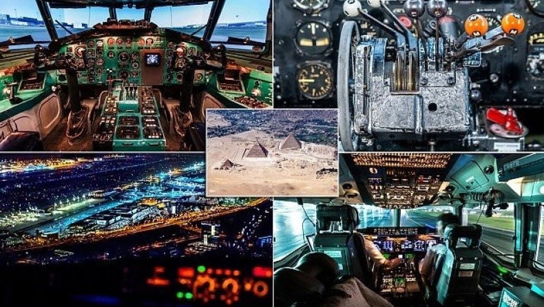 Απίθανες φωτογραφίες μέσα από το πιλοτήριο αεροπλάνου (pics)