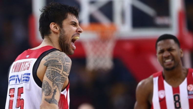 Ευχές του Ολυμπιακού στον Πρίντεζη (pic)