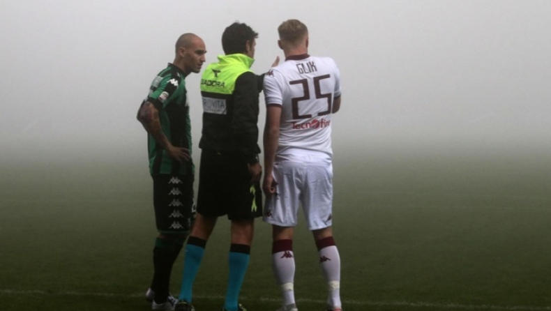 Ομίχλη... απειλεί το Σασουόλο-Ρόμα