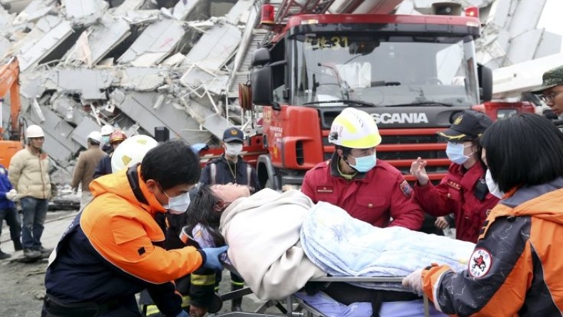 Στους έξι οι νεκροί από τον σεισμό στην Ταϊβάν