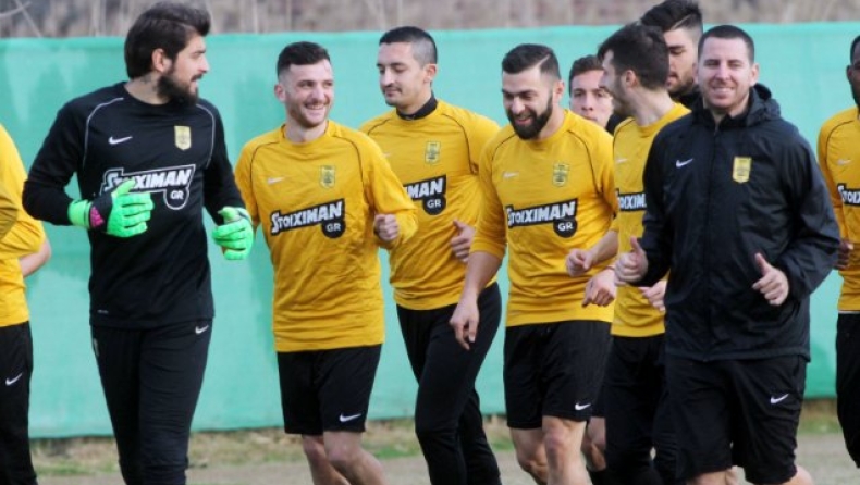 Άρης: Προπόνηση και... τσίκνισμα (pics)