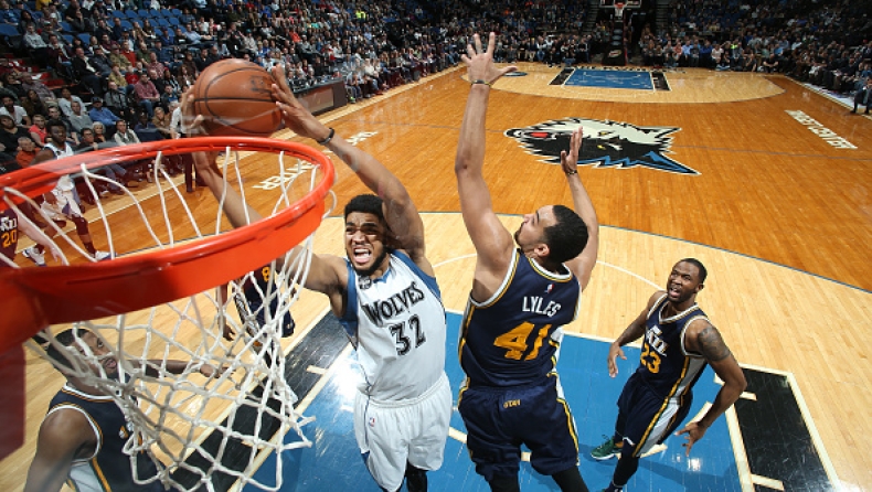 Τίμπεργουλβς - Τζαζ 84-93 (vid)