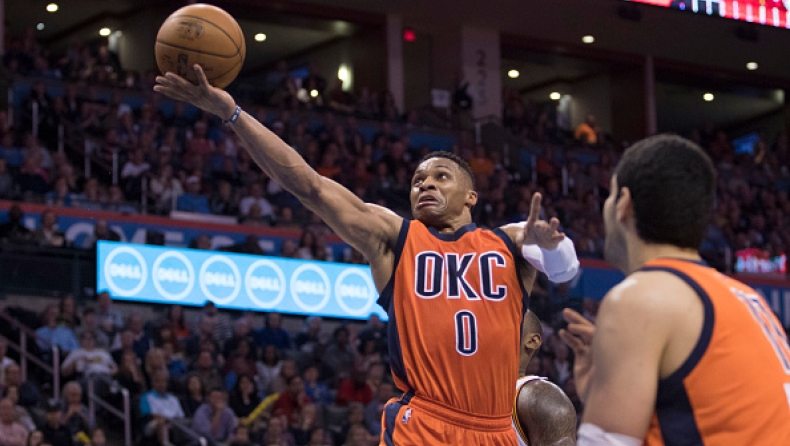 Το 9ο triple double του Ουέστμπρουκ (vid)