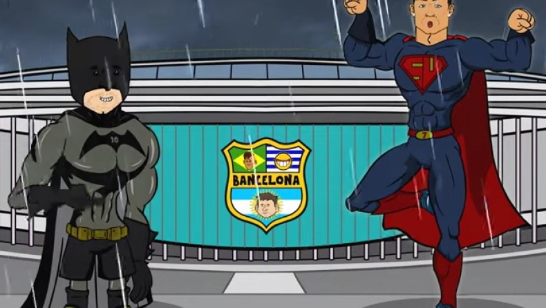 Barcaman v Superman! (vid)