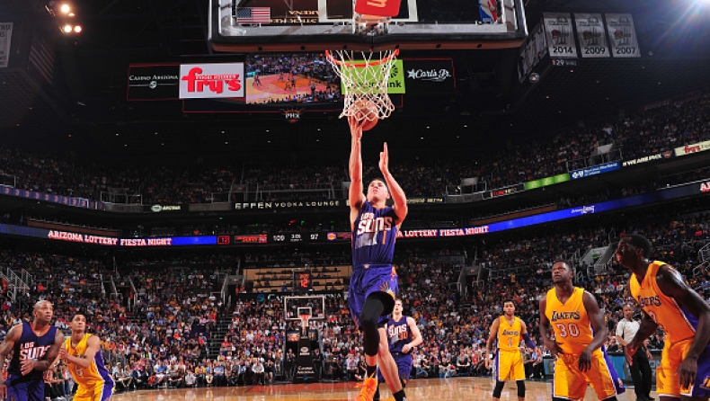 Σανς - Λέικερς 119-107 (pics & vid)