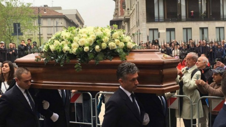 Το τελευταίο «αντίο» στον Τσέζαρε Μαλντίνι (gTV + pics)