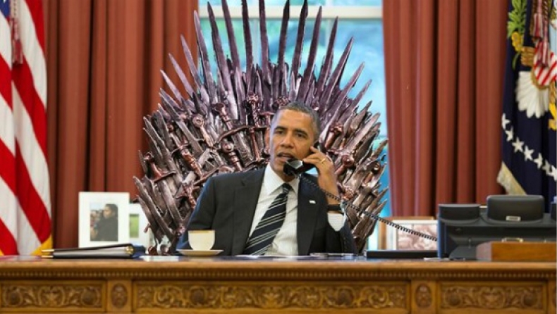 Βύσμα! Ο Ομπάμα είδε πρώτος την 6η σεζόν του Game of Thrones