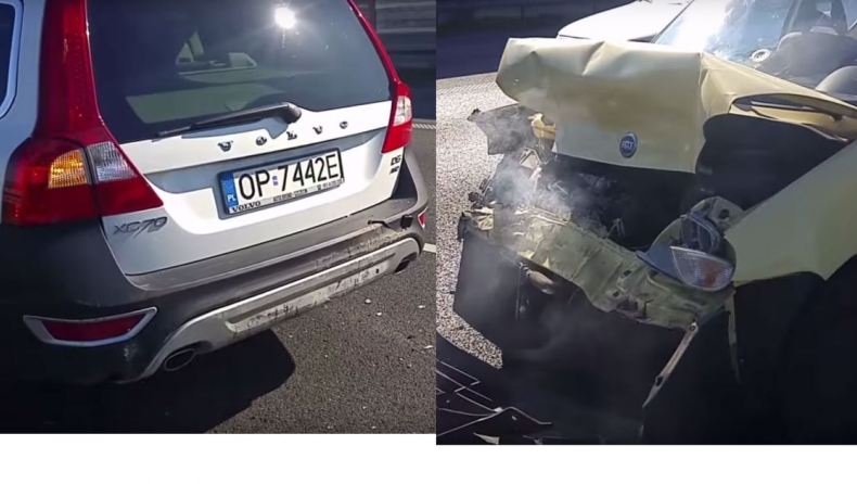 Σκληρά «καρύδια» τα Volvo (video)