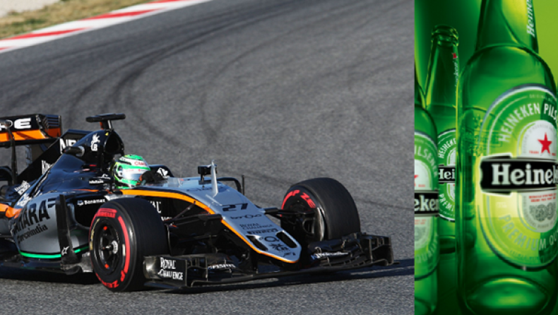 Η Heineken θα... τρέξει στη Formula1!