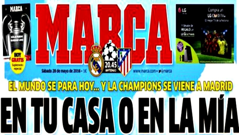 «Επικό» πρωτοσέλιδο από την Marca (pic)