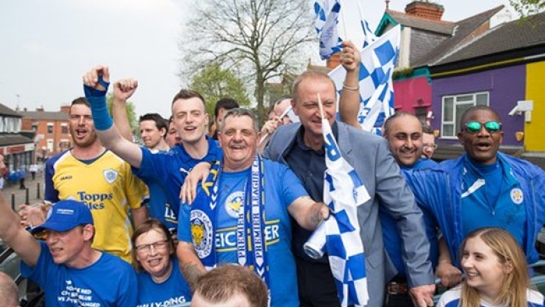 Ατελείωτο πάρτι στο Λέστερ! (vids+pics)