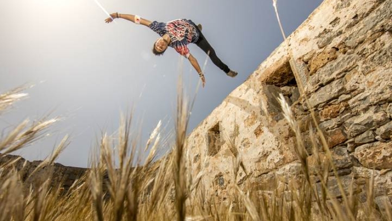 Freerunning στη Σπιναλόγκα (vid)