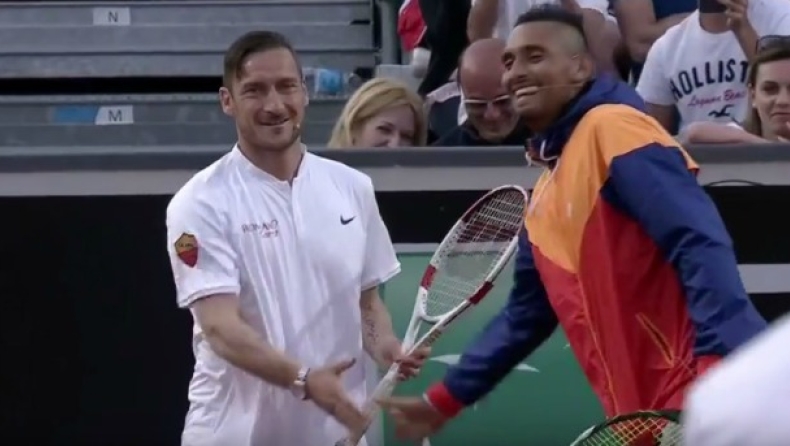 Απίθανο δίδυμο Τότι - Κύργιος (vid)