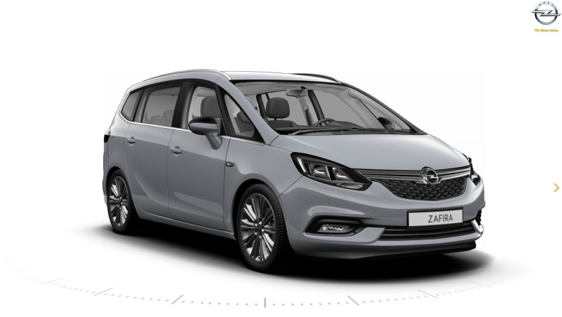 Πίσω στο σχεδιαστήριο το Opel Zafira