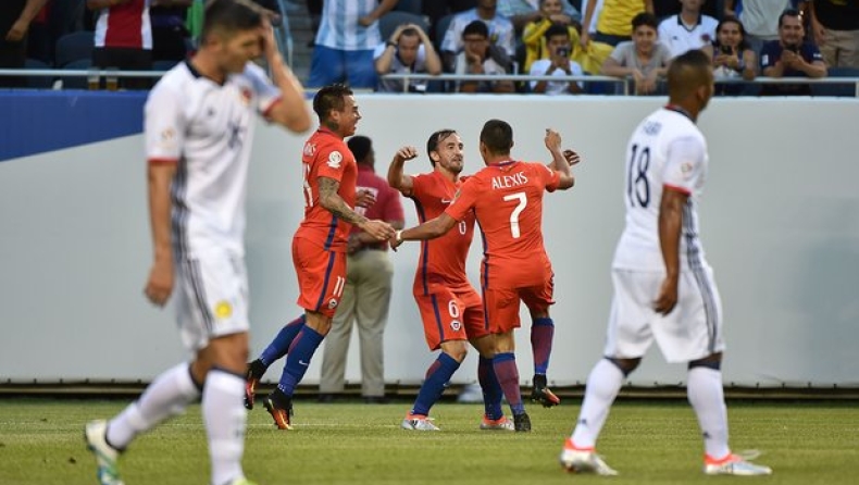 Κολομβία - Χιλή 0-2 (vid)