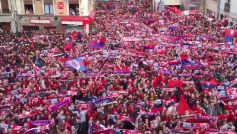 Υποδοχή ηρώων στην Οσασούνα (vids)