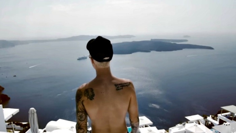 Ο Justin Bieber έβαλε τη Σαντορίνη στο νέο του video clip (vid)