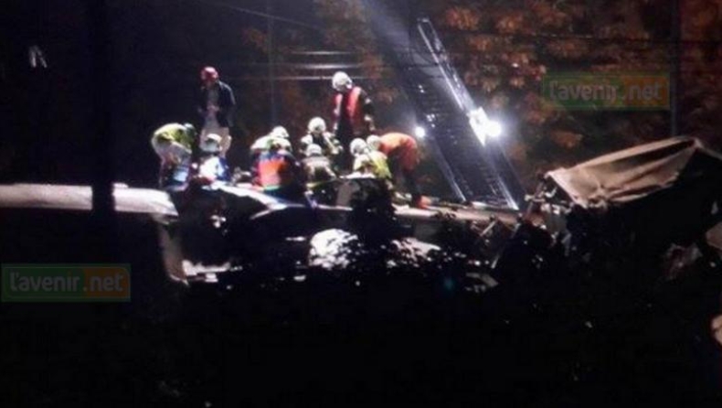 Σύγκρουση τρένων στο Βέλγιο: 3 νεκροί & 40 τραυματίες