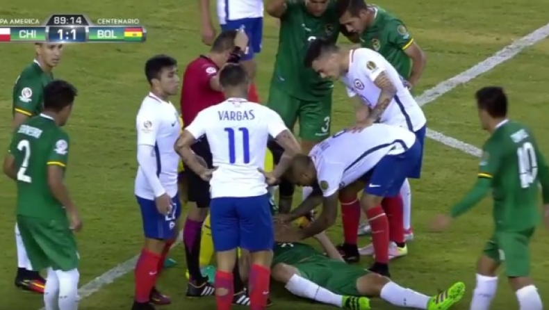 Έχασε το...φως μετά από κλωτσιά!