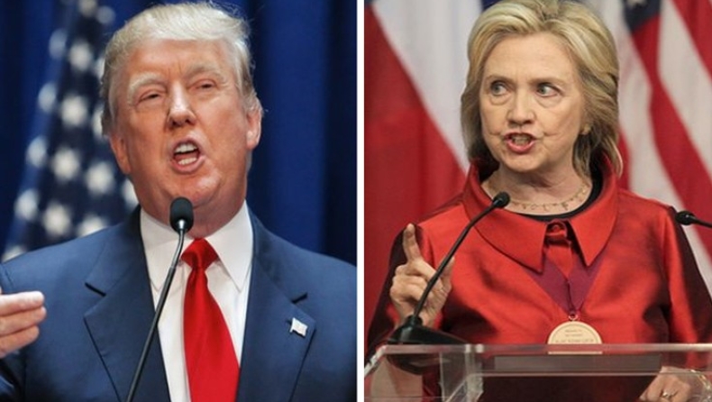 Οι μυστικές υπηρεσίες των ΗΠΑ ενημερώνουν Τραμπ και Κλίντον