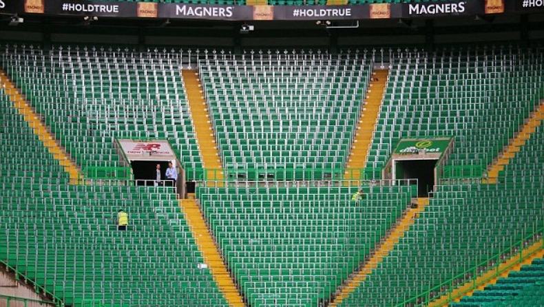 Έτοιμη η εξέδρα ορθίων στο «Celtic Park»! (pics)